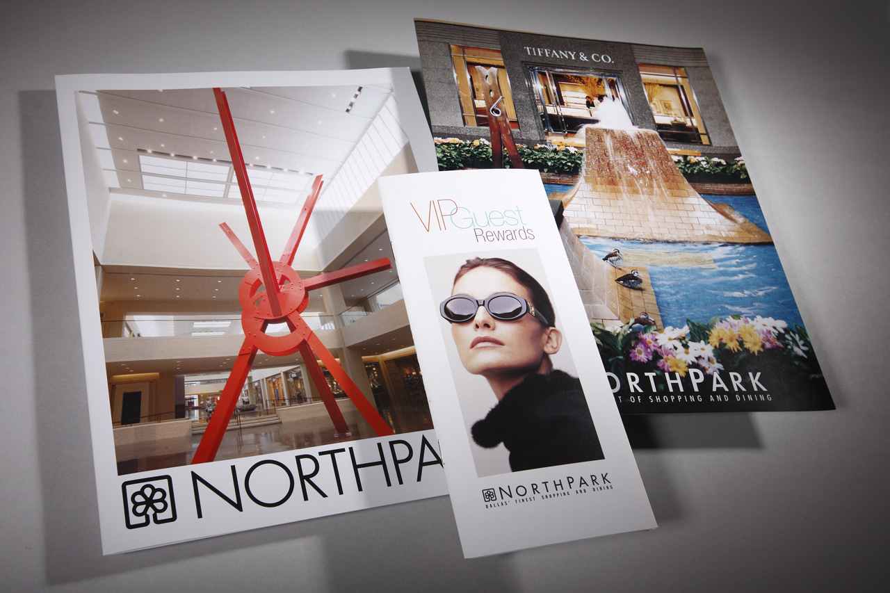 Brochures and Flyers for NorthPark Mall